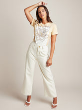 A 'La Maison Graphic Print Regular Fit T-shirt